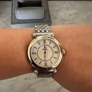 Michele | Accessories | Michele Caber Watch 35mm Silver  display picture 1